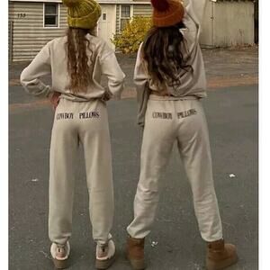 Beige Joggers